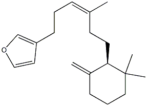 3-[(Z)-6-[(S)-2,2-Dimethyl-6-methylenecyclohexyl]-4-methyl-3-hexenyl]furan