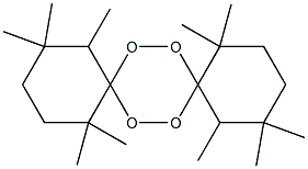 1,1,4,4,5,10,10,13,13,14-Decamethyl-7,8,15,16-tetraoxadispiro[5.2.5.2]hexadecane Structure