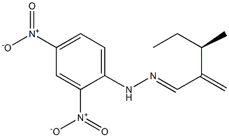 [R,(-)]-3-Methyl-2-methylenevaleraldehyde 2,4-dinitrophenylhydrazone