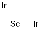 Scandium diiridium Structure