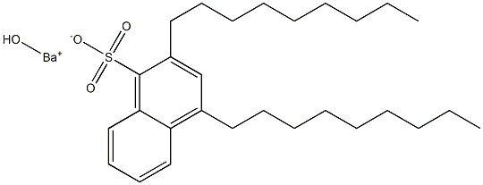 2,4-Dinonyl-1-naphthalenesulfonic acid hydroxybarium salt