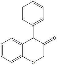 4-Phenyl-2H-1-benzopyran-3(4H)-one