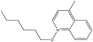 4-Methyl-1-hexyloxyquinolinium Structure