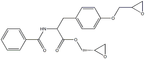 (S)-2-Benzoylamino-3-[4-(oxiran-2-ylmethoxy)phenyl]propionic acid oxiran-2-ylmethyl ester