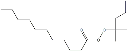 ウンデカンペルオキシ酸1,1-ジメチルブチル 化学構造式