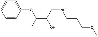 1-[(3-Methoxypropyl)amino]-3-phenoxy-2-butanol