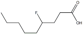 4-Fluorononanoic acid Struktur