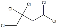 1,1,3,3,4-Pentachlorobutane Struktur
