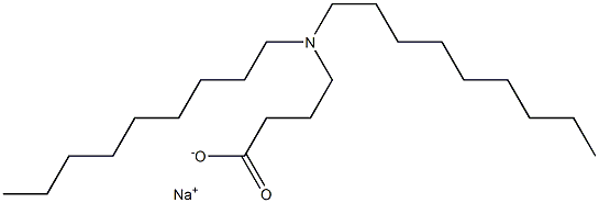 4-(Dinonylamino)butyric acid sodium salt