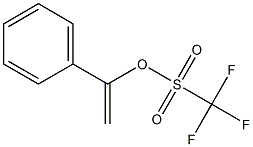 1-(Trifluoromethylsulfonyloxy)-1-phenylethene Structure