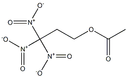 酢酸3,3,3-トリニトロプロピル 化学構造式