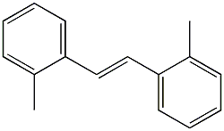 (E)-2,2'-ジメチルスチルベン 化学構造式