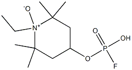 Fluoridophosphoric acid ethyl[(2,2,6,6-tetramethylpiperidine 1-oxide)-4-yl] ester