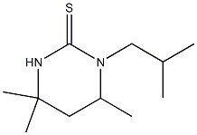3,4,5,6-Tetrahydro-3-(2-methylpropyl)-4,6,6-trimethyl-2(1H)-pyrimidinethione