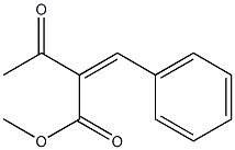 2-[(Z)-Benzylidene]-3-oxobutyric acid methyl ester