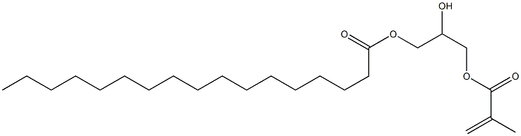 1,2,3-Propanetriol 1-heptadecanoate 3-methacrylate|