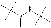 (tert-Butylmethylamino)(trimethylsilyl)borane Structure