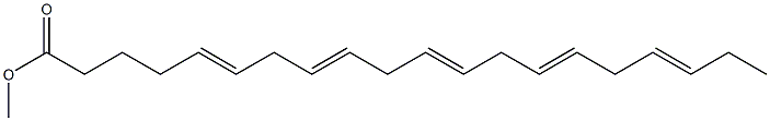 5,8,11,14,17-Icosapentaenoic acid methyl ester Structure