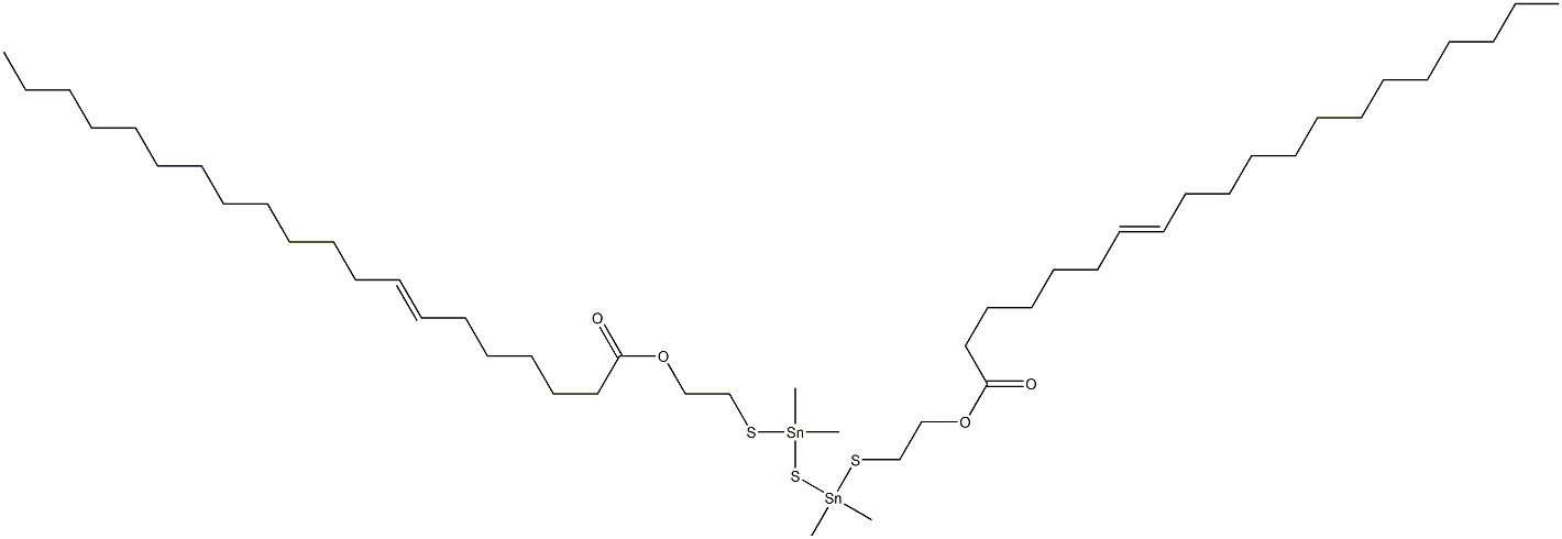 Bis[dimethyl[[2-(6-nonadecenylcarbonyloxy)ethyl]thio]stannyl] sulfide