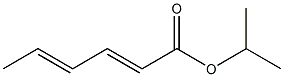 (2E,4E)-2,4-Hexadienoic acid isopropyl ester