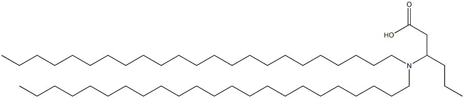 3-(Ditricosylamino)hexanoic acid|