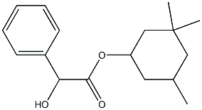L-Mandelic acid 3,3,5-trimethylcyclohexyl ester Struktur