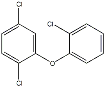 2,2',5-トリクロロ-[1,1'-オキシビスベンゼン] 化学構造式