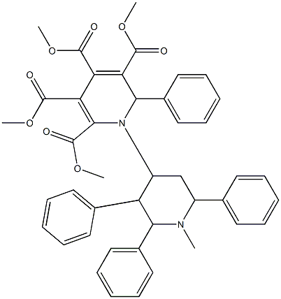 1,1',2',3',4',5',6,6'-Octahydro-1'-methyl-2',3',6,6'-tetraphenyl[1,4'-bipyridine]-2,3,4,5-tetracarboxylic acid tetramethyl ester