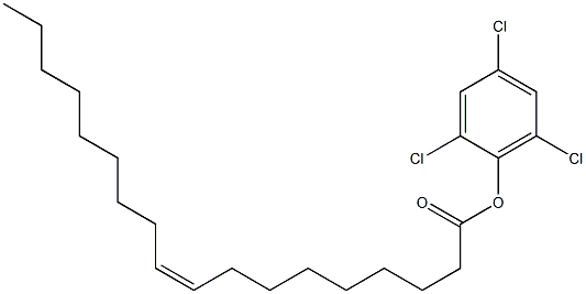 (9Z)-9-Octadecenoic acid 2,4,6-trichlorophenyl ester Structure