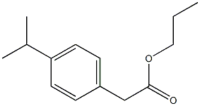 (p-Isopropylphenyl)acetic acid propyl ester