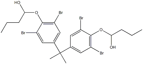 2,2-Bis[3,5-dibromo-4-(1-hydroxybutoxy)phenyl]propane