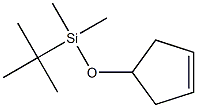 1-(tert-Butyldimethylsiloxy)-3-cyclopentene Struktur