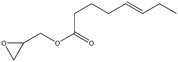 5-Octenoic acid glycidyl ester Structure