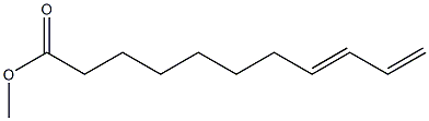 8,10-Undecadienoic acid methyl ester Structure