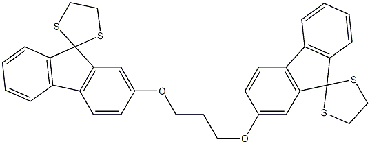 2,2''-(1,3-Propanediyldioxy)bis(spiro[9H-fluorene-9,2'-[1,3]dithiolane])