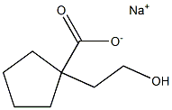 1-(2-Hydroxyethyl)-1-cyclopentanecarboxylic acid sodium salt