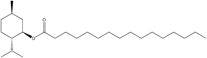 Palmitic acid (1R,3R,4S)-p-menthane-3-yl ester
