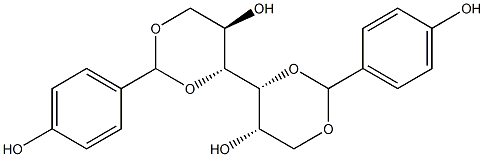 1-O,3-O:4-O,6-O-Bis(4-hydroxybenzylidene)-D-glucitol