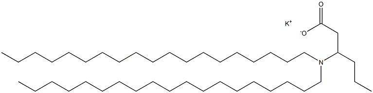3-(Dinonadecylamino)hexanoic acid potassium salt