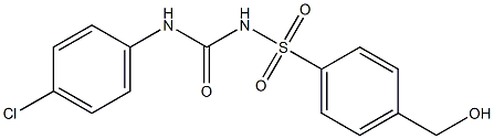 1-(4-Hydroxymethylphenylsulfonyl)-3-(4-chlorophenyl)urea
