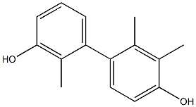 2,2',3'-Trimethyl-1,1'-biphenyl-3,4'-diol Struktur