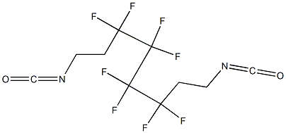 3,3,4,4,5,5,6,6-Octafluorooctane-1,8-diyldi(isocyanate) Structure