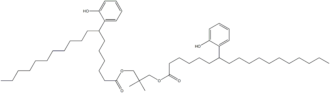 Bis[7-(2-hydroxyphenyl)stearic acid]2,2-dimethylpropane-1,3-diyl ester|