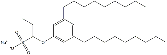 1-(3,5-Dinonylphenoxy)propane-1-sulfonic acid sodium salt