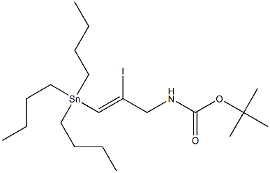 (2Z)-3-Tributylstannyl-N-(tert-butoxycarbonyl)-2-iodo-2-propen-1-amine