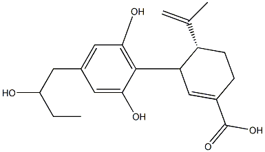 (4R)-3-[2,6-Dihydroxy-4-(2-hydroxybutyl)phenyl]-4-(1-methylethenyl)-1-cyclohexene-1-carboxylic acid
