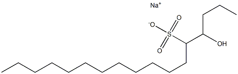 4-Hydroxyheptadecane-5-sulfonic acid sodium salt