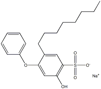 5-Hydroxy-2-octyl[oxybisbenzene]-4-sulfonic acid sodium salt