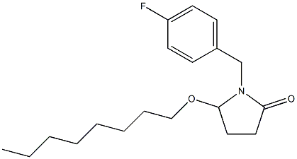 5-(Octyloxy)-1-[4-fluorobenzyl]pyrrolidin-2-one