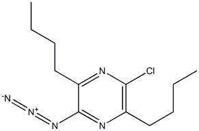  2-Azido-5-chloro-3,6-dibutylpyrazine